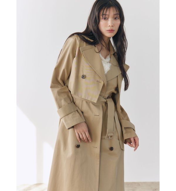 LAGUNAMOON「マルチWAYダブルカラートレンチコート」|トレンチコート|