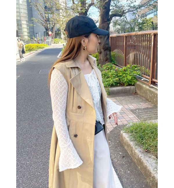 LAGUNAMOON「マルチWAYダブルカラートレンチコート」|トレンチコート|