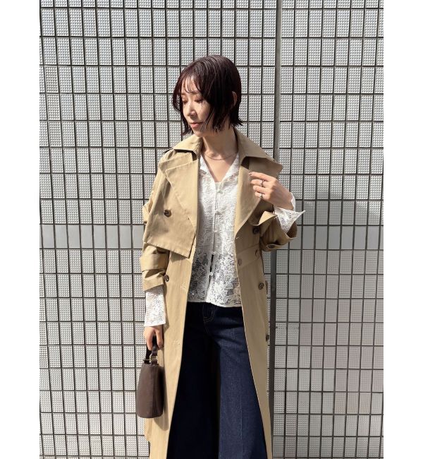 LAGUNAMOON「マルチWAYダブルカラートレンチコート」|トレンチコート|