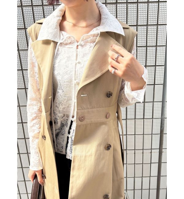 LAGUNAMOON「マルチWAYダブルカラートレンチコート」|トレンチコート|