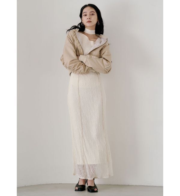 LAGUNAMOON「レースメローシアースカート」|スカート|
