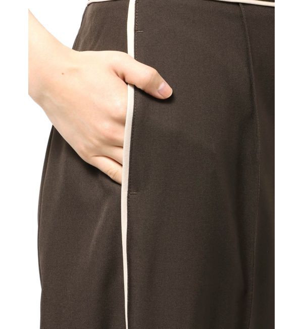 LAGUNAMOON「バイカラーパイピングパンツ」|その他|