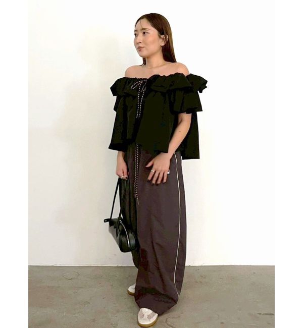 LAGUNAMOON「【FILA別注】エアリーナイロンバナナパンツ」|その他|