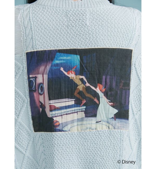 jouetie「【ディズニーコレクション】ダメージルーズニットカーデ」|カーディガン|