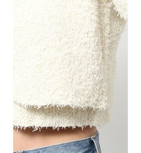 jouetie「【ディズニーコレクション】ダメージルーズニットカーデ」|カーディガン|