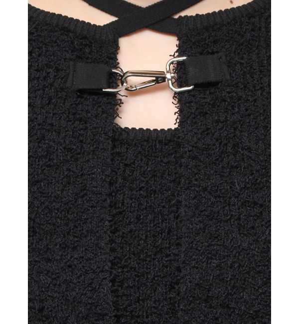 jouetie「【ディズニーコレクション】ダメージルーズニットカーデ」|カーディガン|