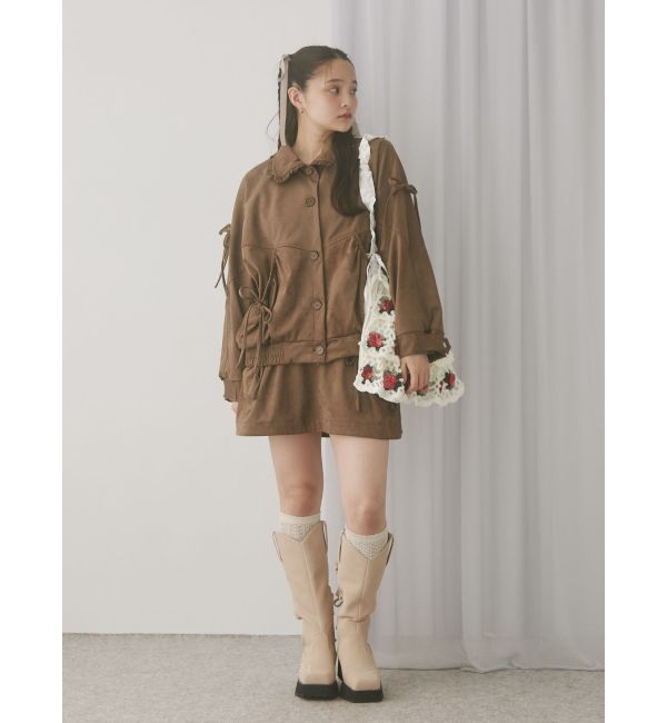 merry jenny「sweet ribbonウェスタンブーツ」|ロングブーツ|