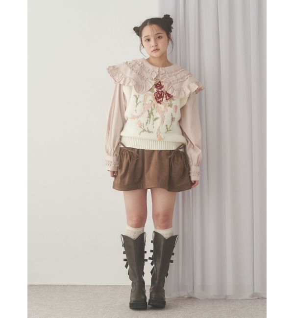 merry jenny「sweet ribbonウェスタンブーツ」|ロングブーツ|