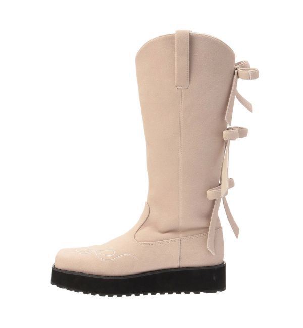 merry jenny「sweet ribbonウェスタンブーツ」|ロングブーツ|