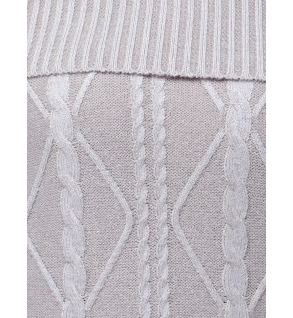 GYDA「オフショルケーブルタイトニットワンピース」|ワンピース|