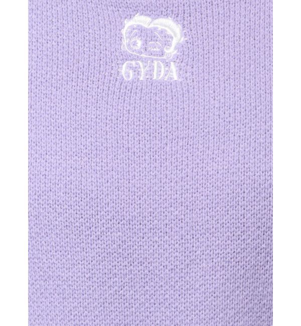GYDA「BETTY&times;GYDA short ニットトップス」|ニット・セーター|