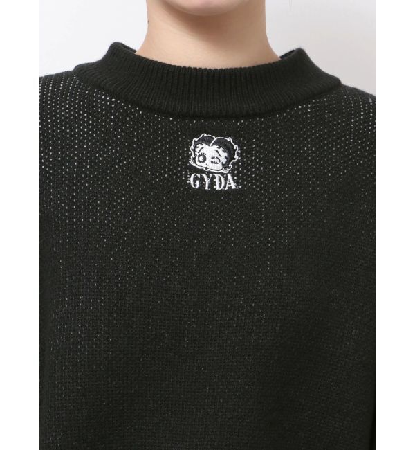 GYDA「BETTY&times;GYDA short ニットトップス」|ニット・セーター|