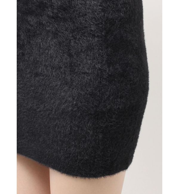 GYDA「ZIPミニシャギーニットワンピース」|ワンピース|