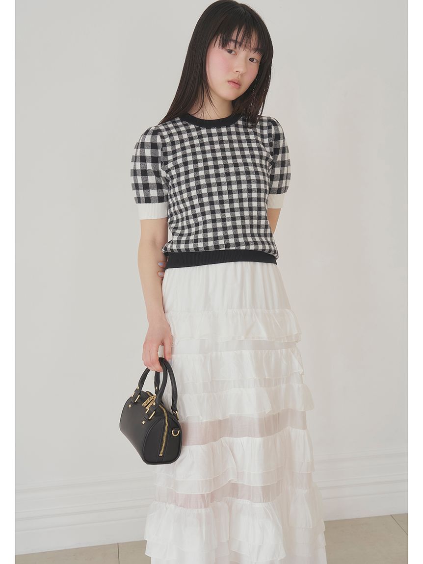 FURFUR「リボンカシメミニボストンバッグ」|ボストンバッグ|