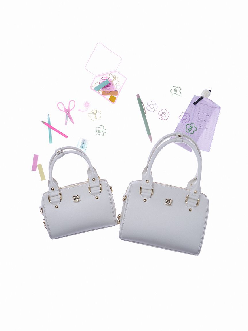 FURFUR「リボンカシメミニボストンバッグ」|ボストンバッグ|