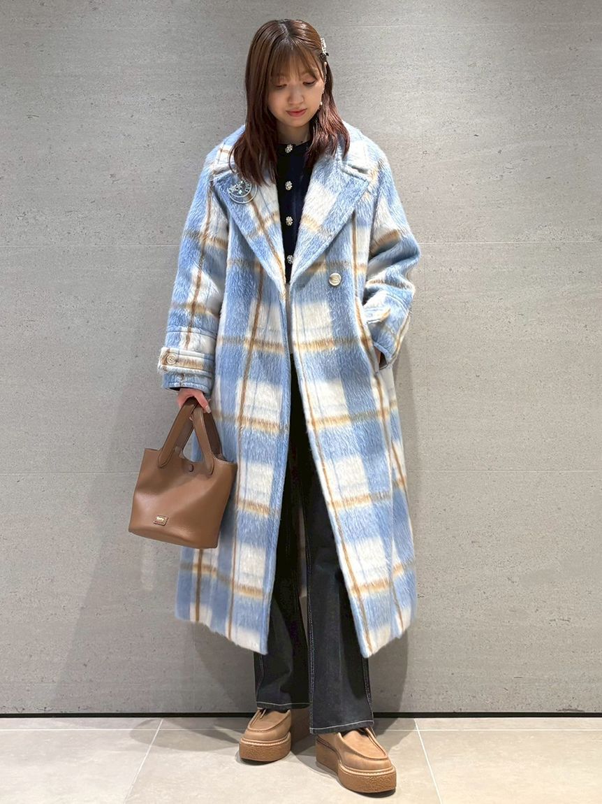 FURFUR「【WEB限定カラー】ロゴカシメバケットバッグ」|ハンドバッグ|