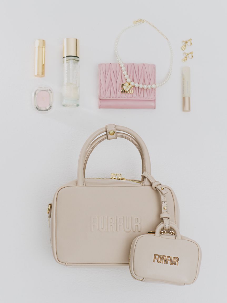 FURFUR「【限定カラー】バリエーションスクエアボストンバッグ」|ボストンバッグ|