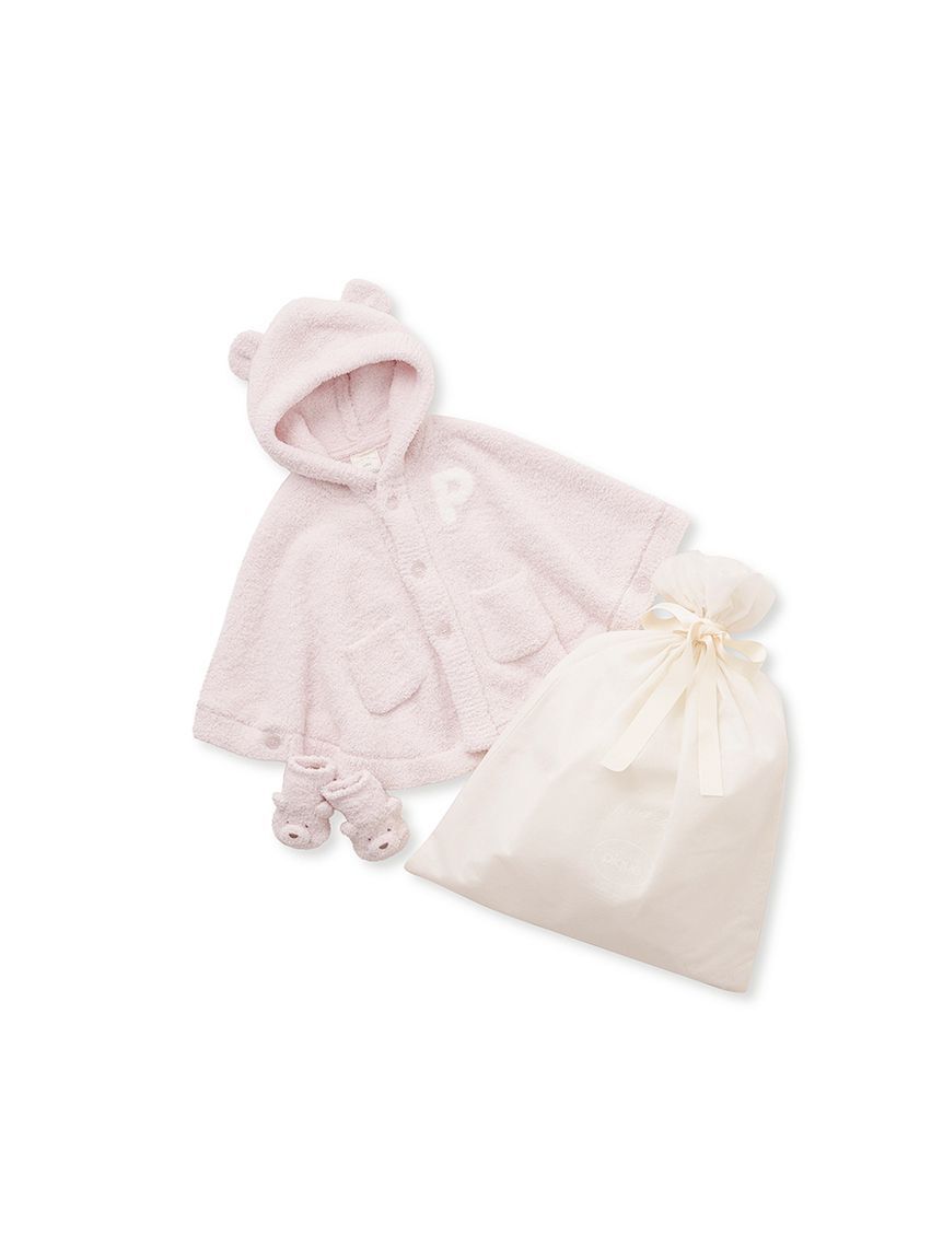 GELATO PIQUE KIDS & BABY「【ラッピング済み】【BABY】パウダーベアポンチョ＆ソックスSET」|その他ベビー用品|