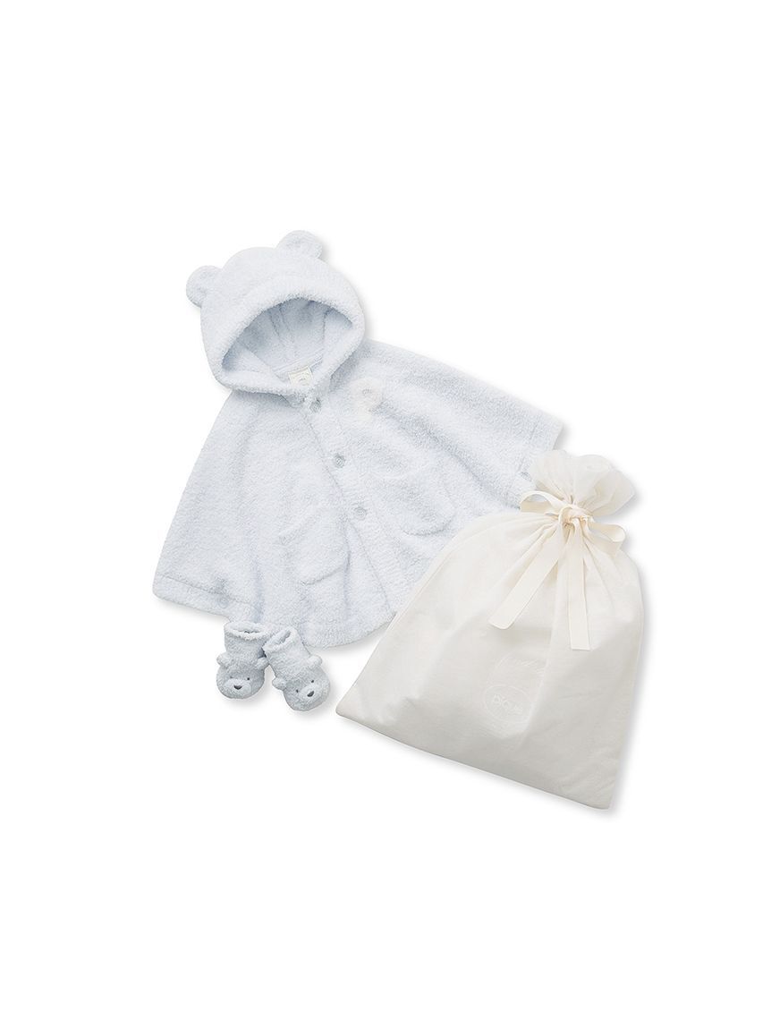 GELATO PIQUE KIDS & BABY「【ラッピング済み】【BABY】パウダーベアポンチョ＆ソックスSET」|その他ベビー用品|