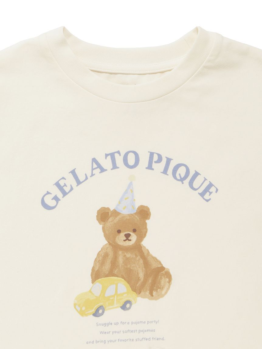GELATO PIQUE KIDS & BABY「【KIDS】パジャマパーティーワンポイントTシャツ」|ルームウェア|