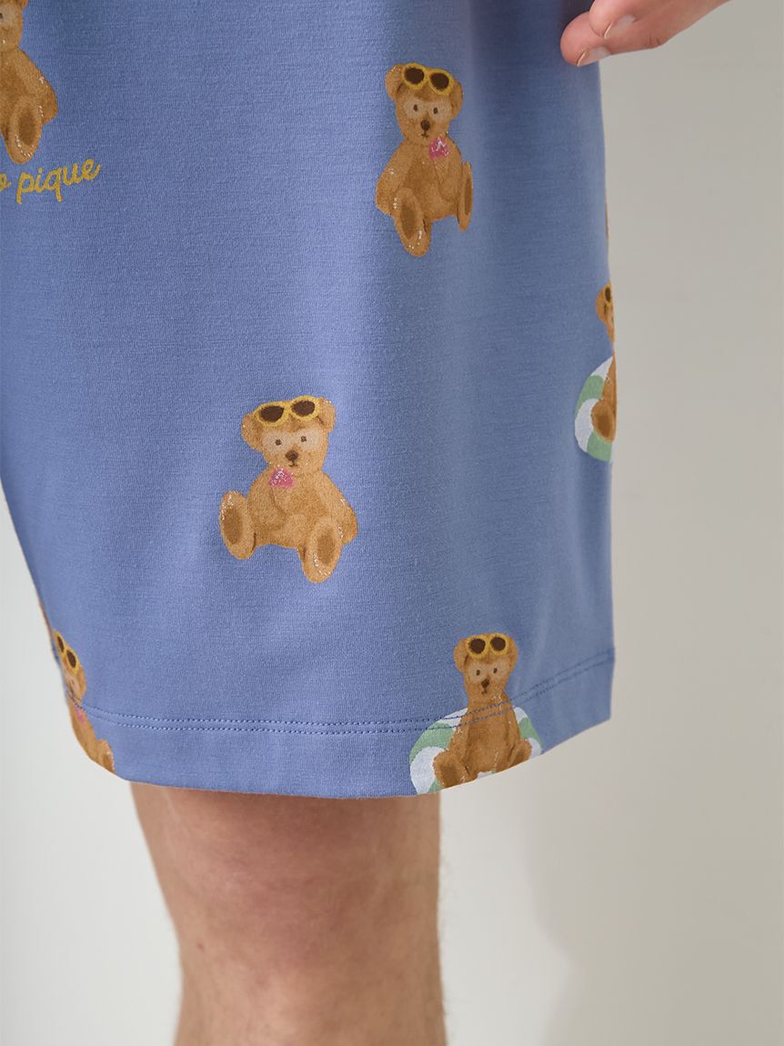 GELATO PIQUE HOMME「【HOMME】【接触冷感】サマーベア柄ハーフパンツ」|その他|