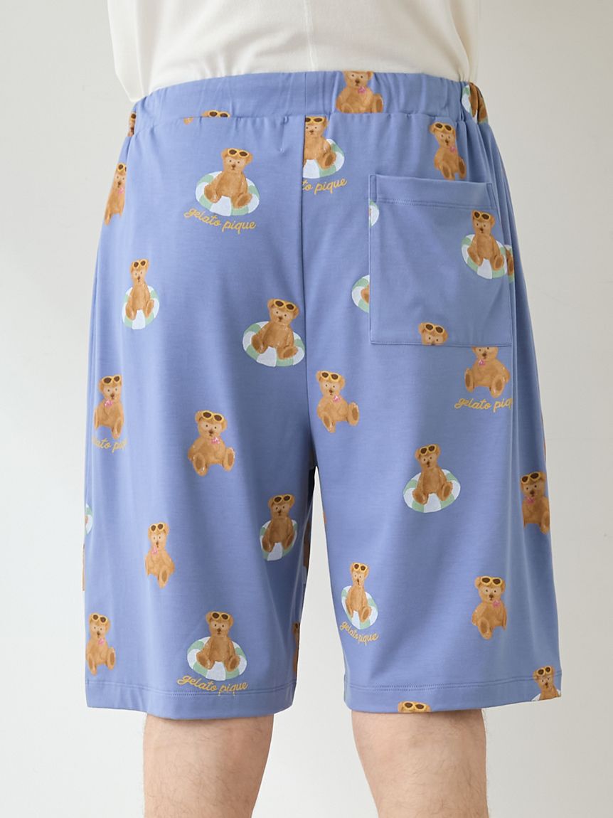 GELATO PIQUE HOMME「【HOMME】【接触冷感】サマーベア柄ハーフパンツ」|その他|