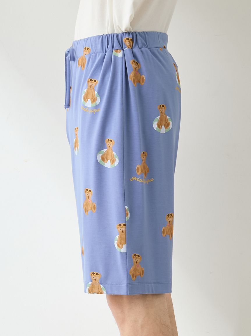 GELATO PIQUE HOMME「【HOMME】【接触冷感】サマーベア柄ハーフパンツ」|その他|