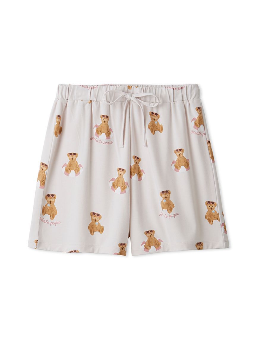gelato pique「【接触冷感】サマーベア柄ショートパンツ」|ルームウェア|