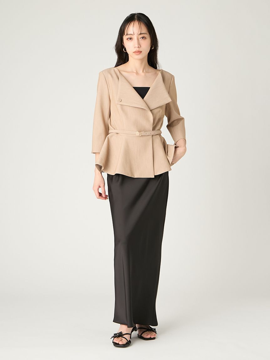 FRAY I.D「【WEB限定】2wayジャケット＆ナロースカートセット」|ワンピース|