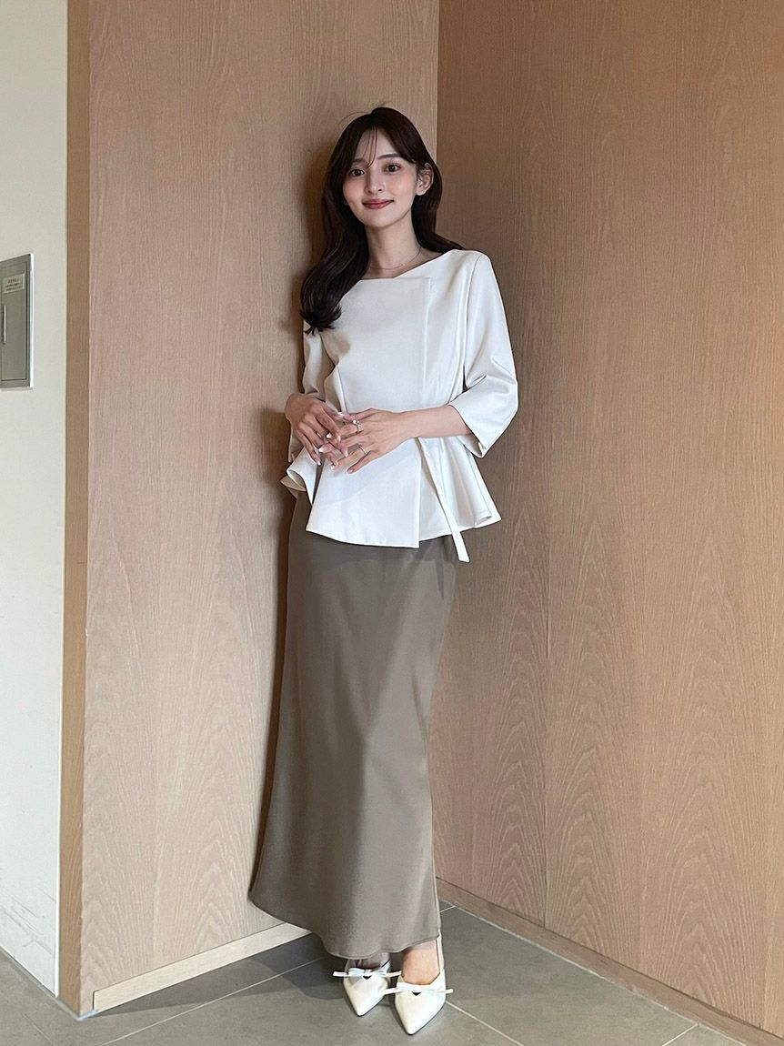 FRAY I.D「【WEB限定】2wayジャケット＆ナロースカートセット」|ワンピース|