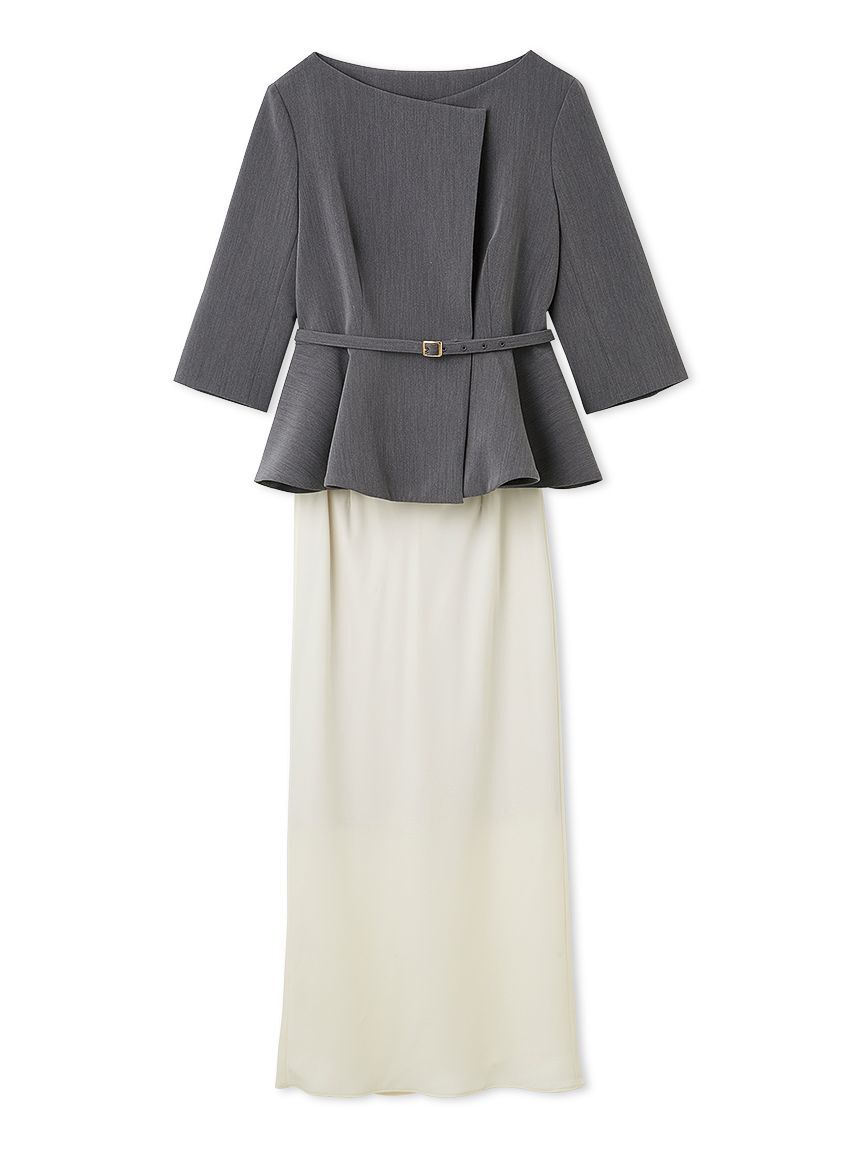 FRAY I.D「【WEB限定】2wayジャケット＆ナロースカートセット」|ワンピース|