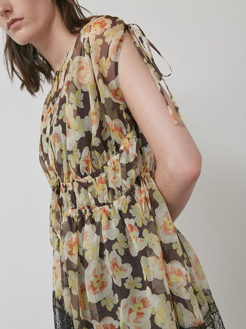 styling/「シフォンギャザーブラウス」|シャツ・ブラウス|