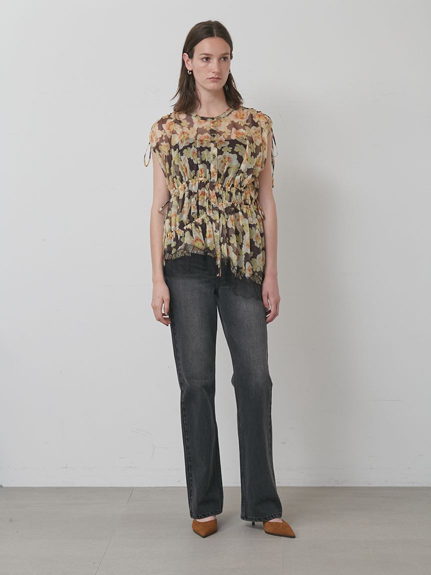 styling/「シフォンギャザーブラウス」|シャツ・ブラウス|