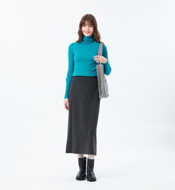 MACKINTOSH PHILOSOPHY「ウォッシャブルファインウールタートルニット」|ニット・セーター|