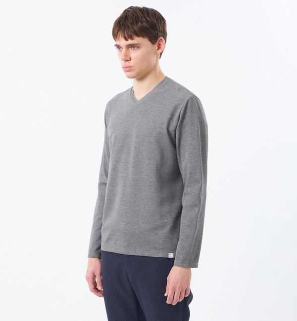 MACKINTOSH PHILOSOPHY「VネックロンT ストレッチミラノリブ」|Tシャツ・カットソー|