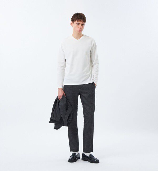 MACKINTOSH PHILOSOPHY「VネックロンT ストレッチミラノリブ」|Tシャツ・カットソー|