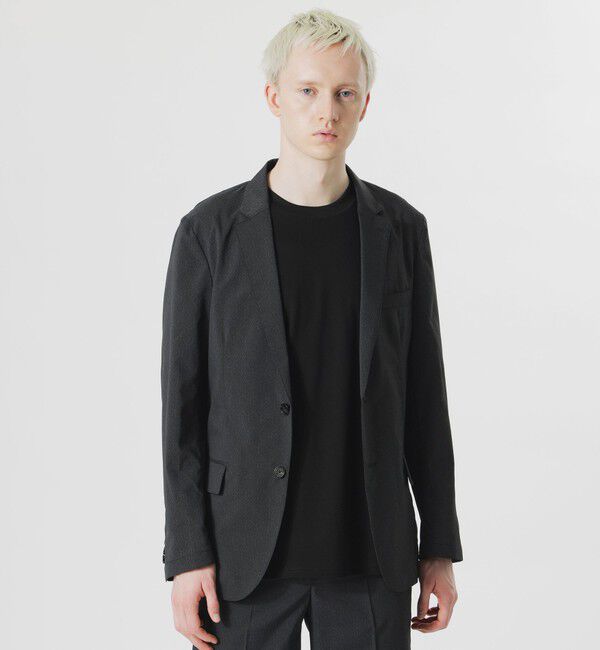  「HRAFTEXジャケット」|テーラードジャケット|チャコールグレー
