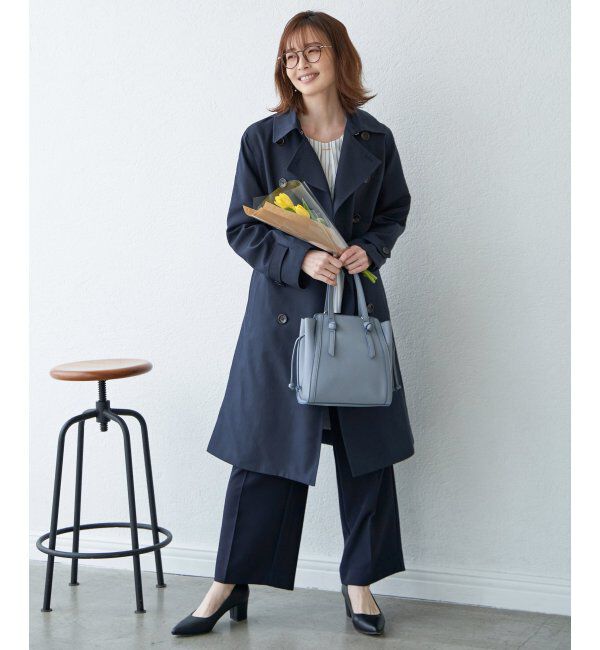 IKKA LOUNGE「撥水ロングトレンチコート」|その他|