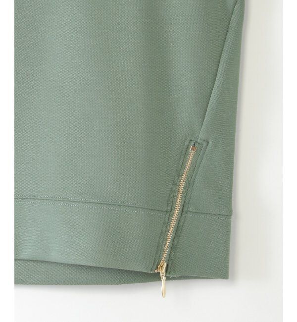 ikka kids「【親子コーデ】カノコダンボールサイドジップスピンドルプルオーバー（120~160cm）」|Tシャツ・カットソー|