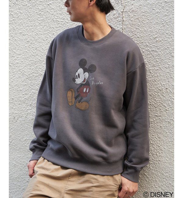 VENCE share style「ミッキーマウス 裏起毛スウェット」|スウェット・ジャージ|
