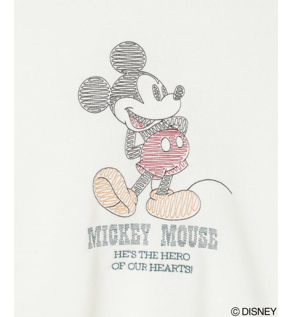 VENCE share style「ミッキーマウス 裏起毛スウェット」|スウェット・ジャージ|