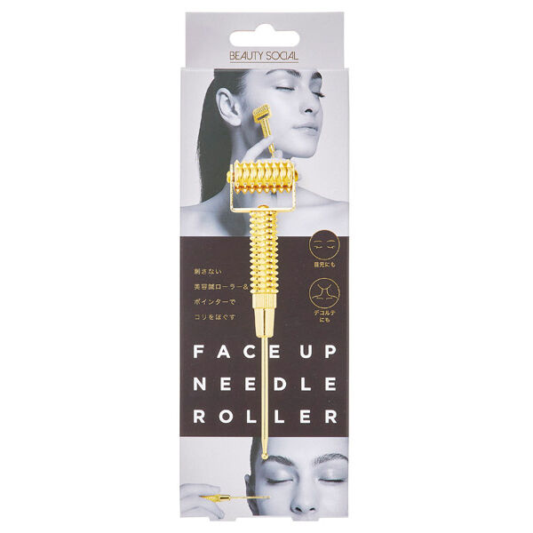  「コジット BEAUTY SOCIAL フェイスアップニードルローラー (63.8g)」|コスメ雑貨|
