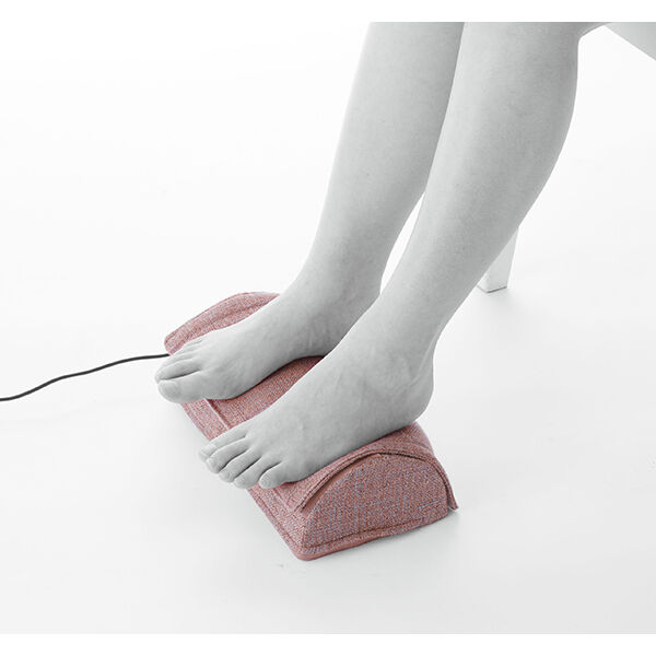  「ATEX LOURDES フットマッサージャー ミニ pk（ピンク） 本体、ACアダプター (W300&times;L160&times;H90mm)」|その他|