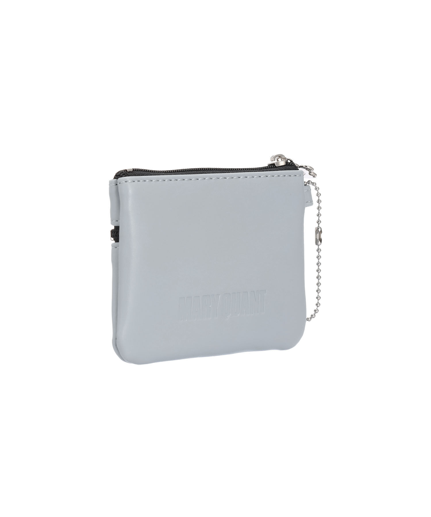 MARY QUANT「デイジーメタル 2ファスナーポーチミニミニ」|ポーチ|