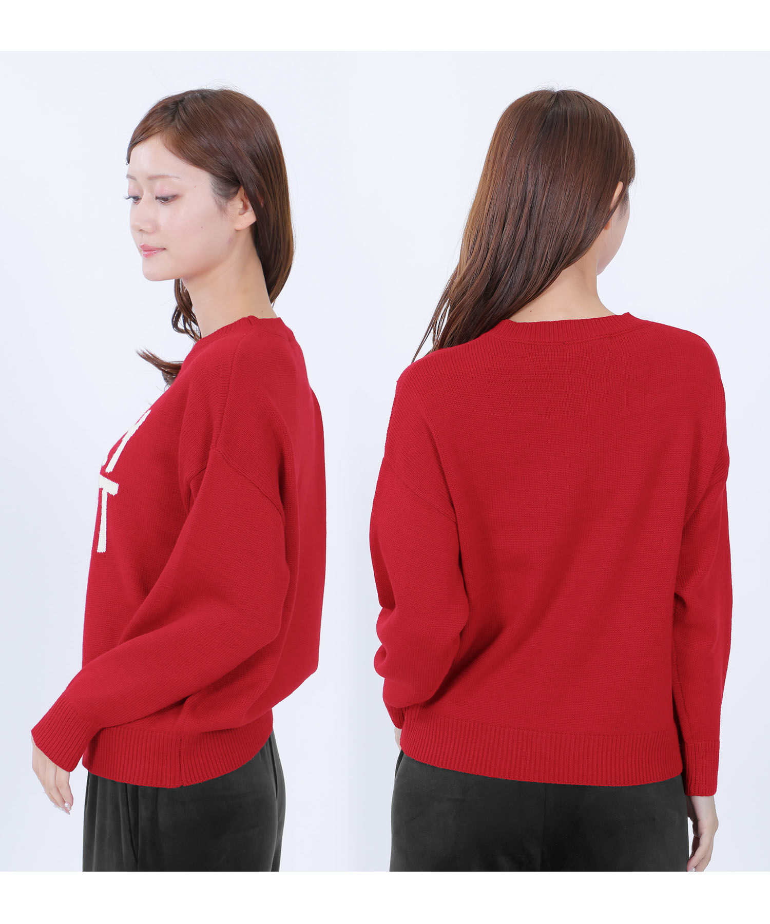 MARY QUANT「ペイントロゴニット プルオーバー」|スウェット・ジャージ|