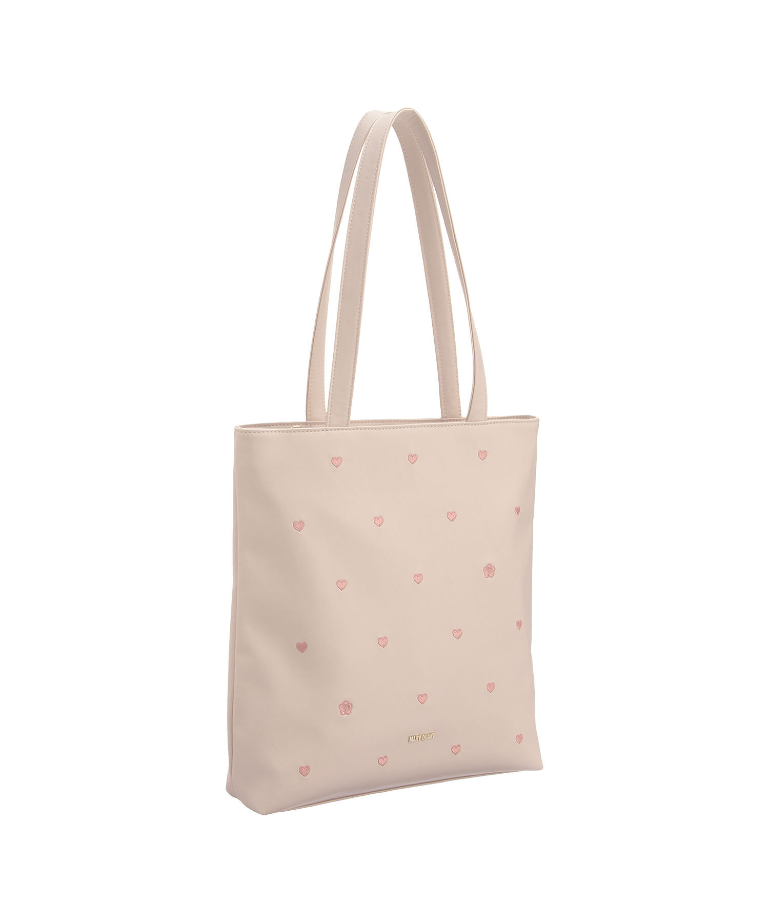 MARY QUANT「ハート刺繍 トート」|トートバッグ|