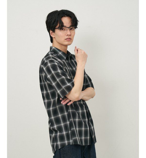  「ウェリントン型 メガネ(跳ね上げ式) ズレ落ち防止 伊達メガネ 度付きメガネ ｜FLIP UP  レンズ交換券付」|メガネ|