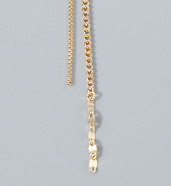 JUPITER「【K10】チェーンデザインイヤリング」|イヤリング|