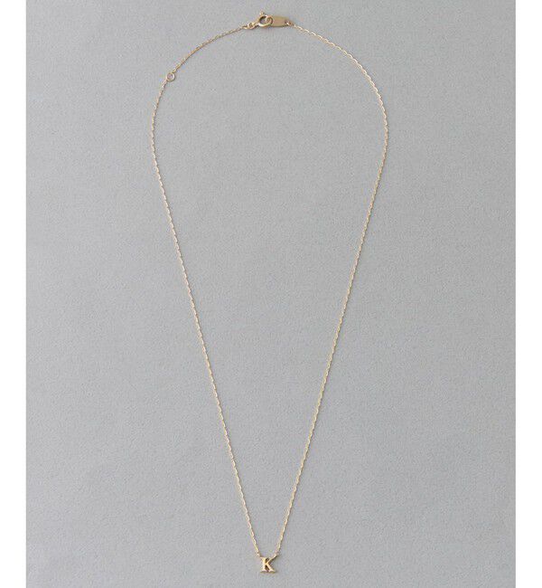 ete「[コード] K10YG イニシャル ネックレス」|ネックレス|