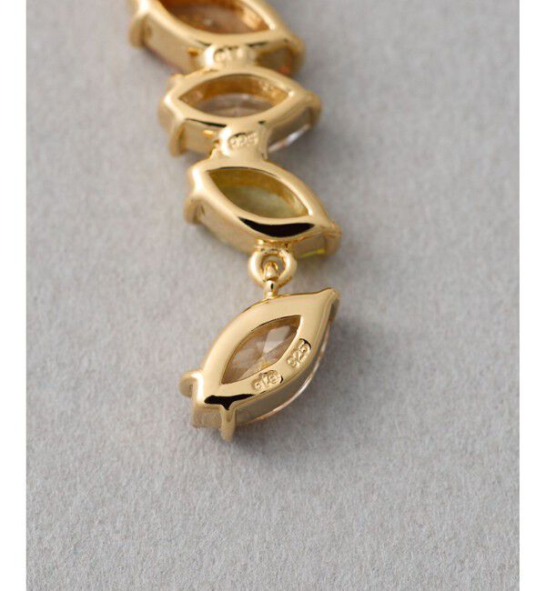 ete「ビジュー マーキス ピアス」|ピアス|